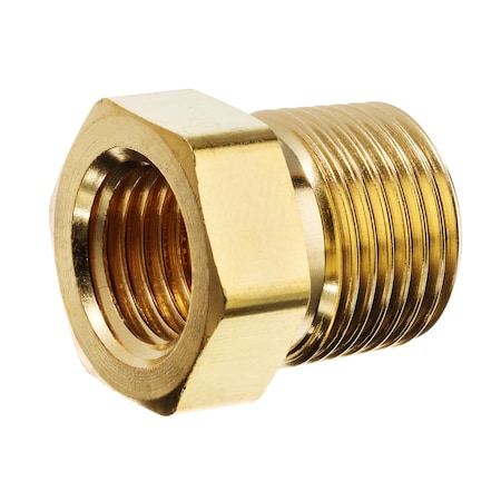 Usa Industrials Brass MNPT x FNPT, 1/2" x 1/4" Pipe Size ZUSA-PF-5009